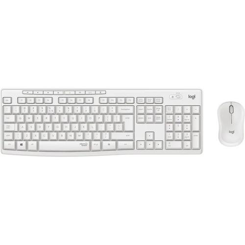 Kit wireless tastatura si mouse Logitech MK295 Silent, US layout, USB (Alb) 1 Kit wireless tastatura si mouse Logitech MK295 Silent, US layout, USB (Alb)