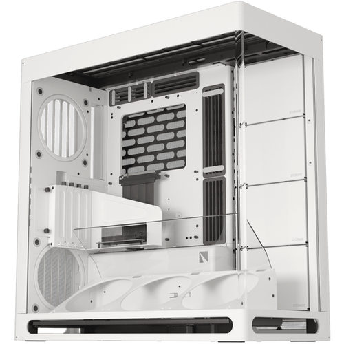 Carcasa HAVN HS 420 VGPU PGW-CH-HVN-007, MiddleTower, E-ATX, Alb