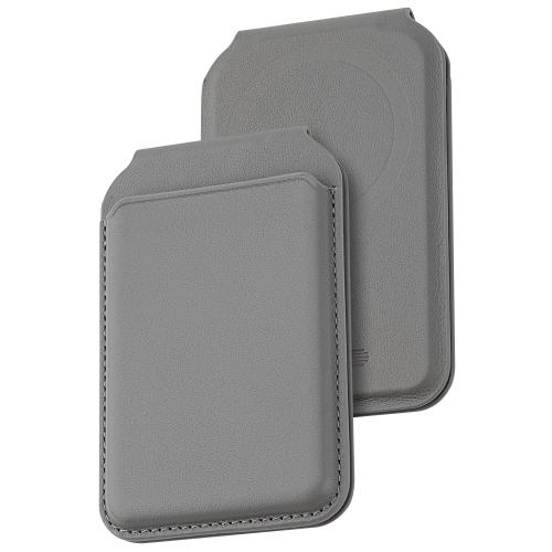 Suport auto magnetic pliabil din piele Dviced DV550009, MagSafe (Gri) 1 Suport auto magnetic pliabil din piele Dviced DV550009, MagSafe (Gri)