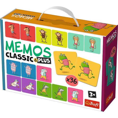 Joc memorie Trefl Classic Plus - Sa ne miscam 1 Joc memorie Trefl Classic Plus - Sa ne miscam