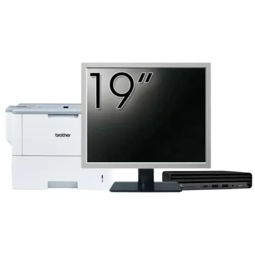 Pachet Calculator refurbished HP ProDesk 400 G6 Mini, Intel Core i5-10500T 2.30 - 3.80GHz, 8GB DDR4, 256GB SSD + Monitor 19" & Imprimanta Brother HL-L6300DW 1 Pachet Calculator refurbished HP ProDesk 400 G6 Mini, Intel Core i5-10500T 2.30 - 3.80GHz, 8GB DDR4, 256GB SSD + Monitor 19" & Imprimanta Brother HL-L6300DW
