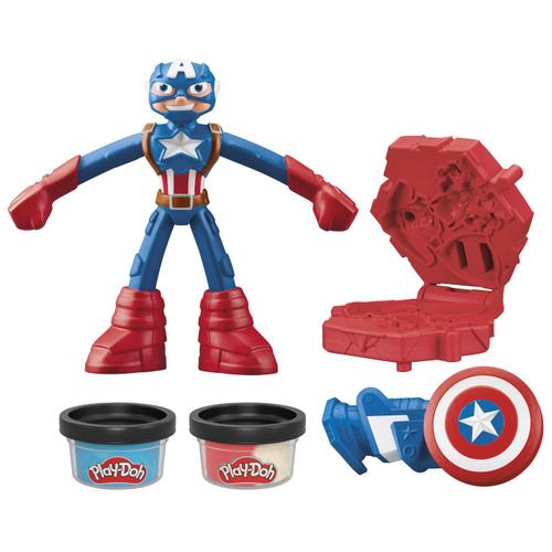 Set Play-Doh Marvel - Captain America, 10 cm 1 Set Play-Doh Marvel - Captain America, 10 cm