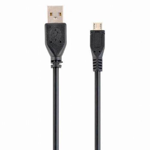 Cablu alimentare si date Gembird, USB 2.0 (T) la Micro-USB 2.0 (T), 0.5m, CCP-mUSB2-AMBM-0.5M (Negru) 1 Cablu alimentare si date Gembird, USB 2.0 (T) la Micro-USB 2.0 (T), 0.5m, CCP-mUSB2-AMBM-0.5M (Negru)
