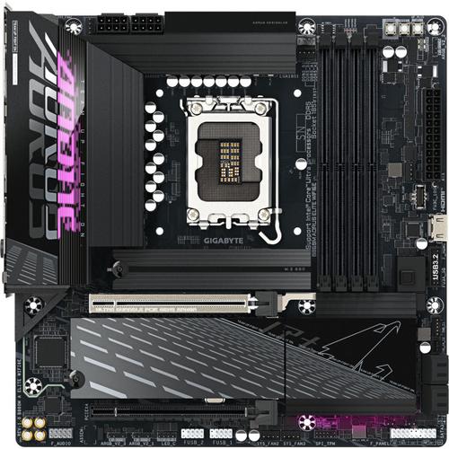 Placa de baza GIGABYTE B860M AORUS ELITE WIFI6E, Intel B860, LGA 1851, DDR5, mATX