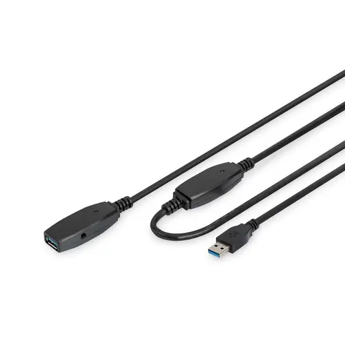 Cablu prelungitor activ USB 3.0 tata-mama 15 metri 1 Cablu prelungitor activ USB 3.0 tata-mama 15 metri