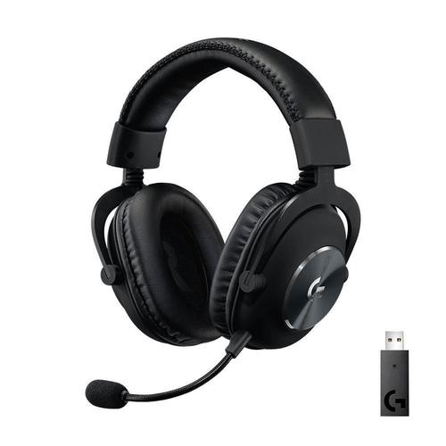 Casti Gaming Wireless Logitech Pro X Lightspeed, Microfon, Surround 7.1 (Negru) 1 Casti Gaming Wireless Logitech Pro X Lightspeed, Microfon, Surround 7.1 (Negru)