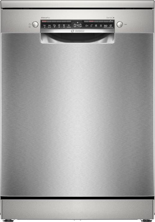 Masina de spalat vase independenta BOSCH SMS4EVI08E, 14 seturi, 6 programe, Clasa B, HomeConnect, WiFi, EcoSilence Drive (Inox anti-amprenta)