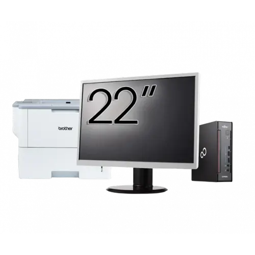 Pachet Calculator refurbished Fujitsu Esprimo Q958 Mini PC, Intel Core i5-9500 3.00 - 4.40GHz, 8GB DDR4, 256GB SSD + Monitor 22" + Imprimanta Brother HL-L6300DW 1 Pachet Calculator refurbished Fujitsu Esprimo Q958 Mini PC, Intel Core i5-9500 3.00 - 4.40GHz, 8GB DDR4, 256GB SSD + Monitor 22" + Imprimanta Brother HL-L6300DW