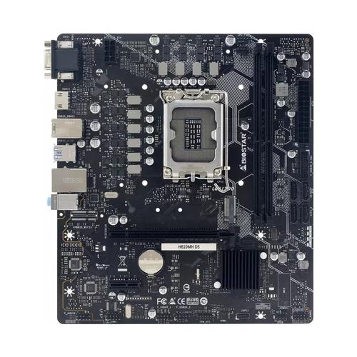 Placa de baza Biostar H610MHP D5,  Intel H610, LGA 1700, mATX