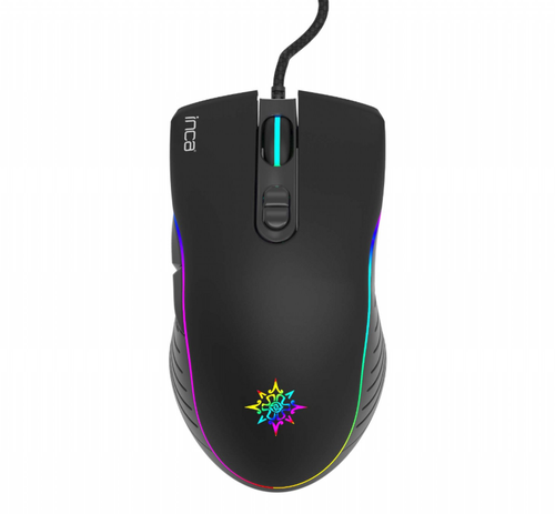 Mouse Gaming Inca IMG-GT15, Wired, 4800 dpi, RGB, USB (Negru)