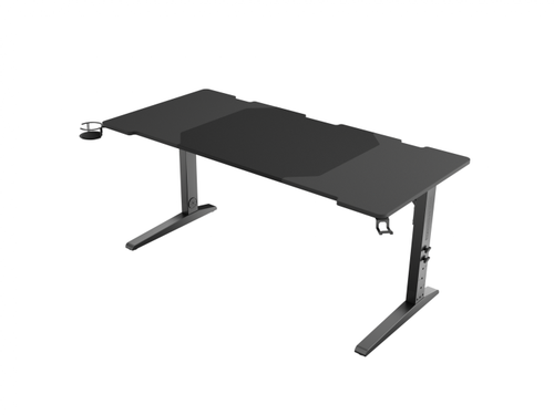 Birou gaming Genesis Holm Modular 160, Iluminare RGB, Suport pahar (Negru) 1 Birou gaming Genesis Holm Modular 160, Iluminare RGB, Suport pahar (Negru)