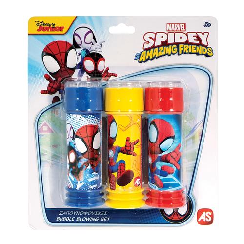Set pentru baloane de sapun AS - Spidey and his amazing friends 1 Set pentru baloane de sapun AS - Spidey and his amazing friends