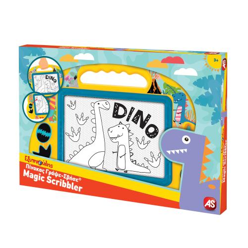 Tablita magnetica AS - Dinosaur, Magic Scribbler 1 Tablita magnetica AS - Dinosaur, Magic Scribbler