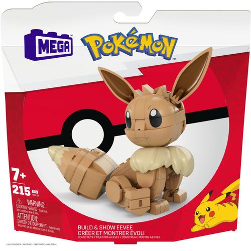 Set de constructie Pokemon Mega Construx - Eevee, 215 piese 1 Set de constructie Pokemon Mega Construx - Eevee, 215 piese