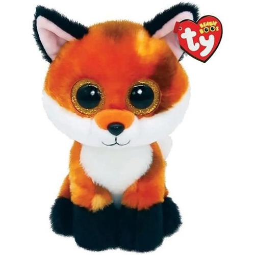 Plus Ty Beanie Boos - Vulpita Meadow, 24 cm 1 Plus Ty Beanie Boos - Vulpita Meadow, 24 cm