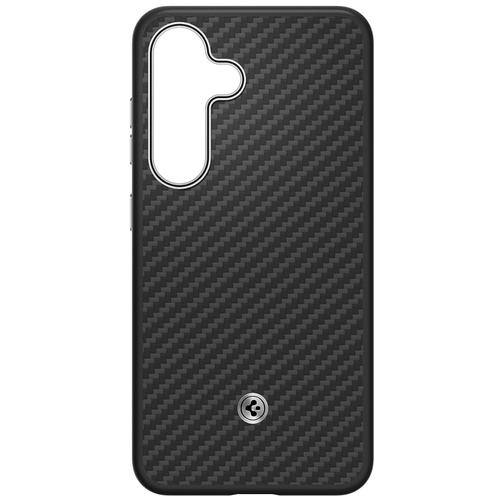 Husa Protectie Spate Samsung Aramid GP-FPS931PGABW, pentru Galaxy S25 (S931) (Negru/Argintiu) 1 Husa Protectie Spate Samsung Aramid GP-FPS931PGABW, pentru Galaxy S25 (S931) (Negru/Argintiu)