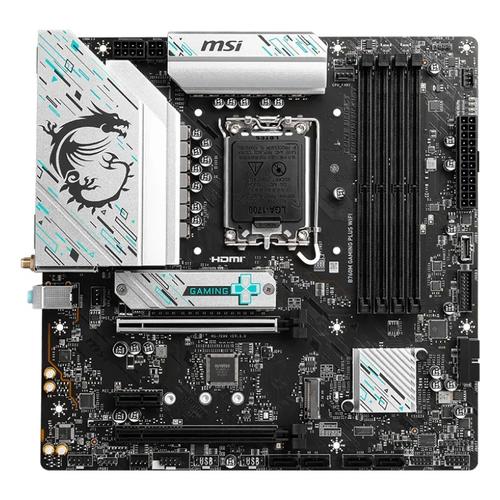 Placa de baza MSI B760M GAMING PLUS WIFI, DDR5, LGA 1700, Intel B760
