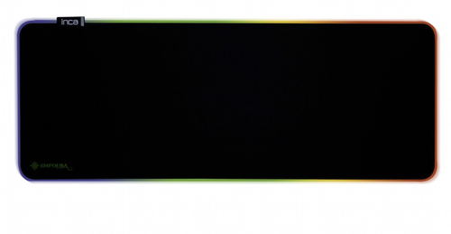 MousePad Gaming Inca IMP-022, iluminare RGB, 770x295x3mm (Negru)