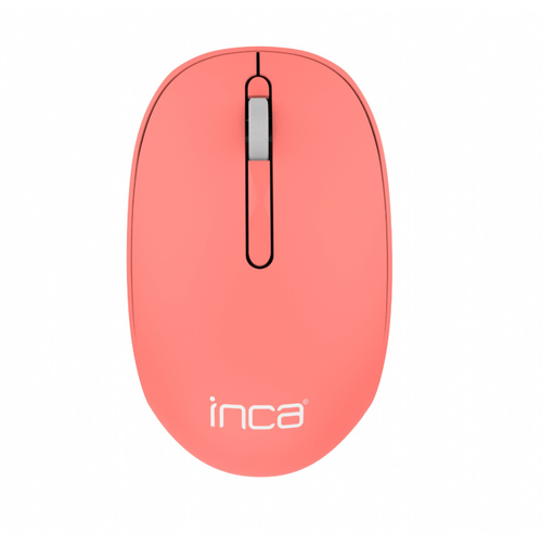 Mouse Inca IWM-241RT, 1200 dpi, Wireless 2.4GHz, USB (Portocaliu)