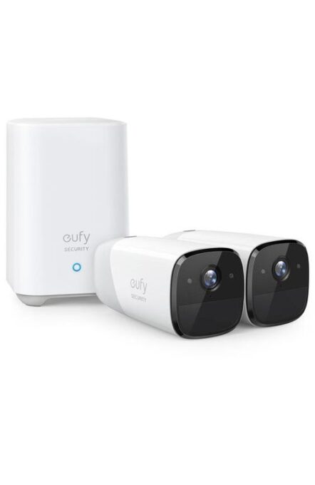 Kit supraveghere video eufyCam 2 Pro Security wireless, Rezolutie 2K, IP67, Nightvision, 2 camere video, H.264 1 Kit supraveghere video eufyCam 2 Pro Security wireless, Rezolutie 2K, IP67, Nightvision, 2 camere video, H.264