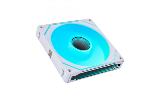 Ventilator Lian Li UNI FAN SL-INF, 140 mm, ARGB, Reverse Blade, PWM (Alb)