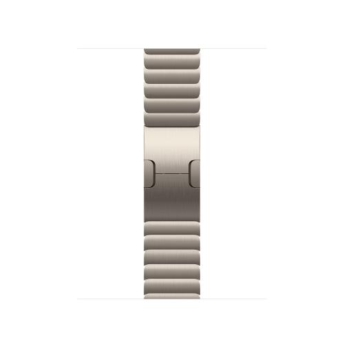 Curea Smartwatch Apple MXMA3ZM/A pentru Watch 42mm, Natural Link Bracelet (Argintiu)