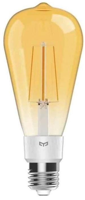 Bec LED Yeelight Smart ST64, Filament, Lumina calda, E27, WiFi (Alb) 1 Bec LED Yeelight Smart ST64, Filament, Lumina calda, E27, WiFi (Alb)