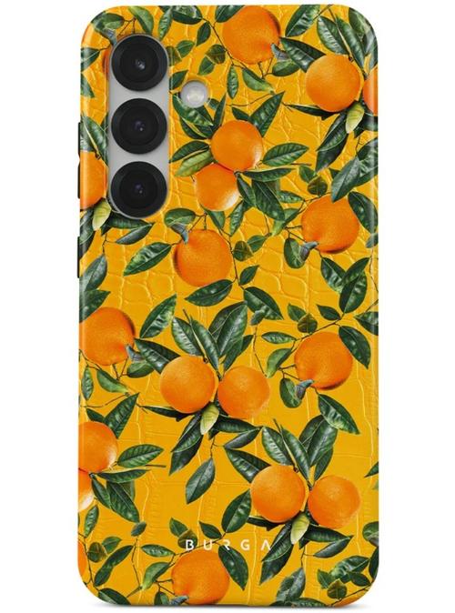 Husa Burga Dual Layer Orange Lemonade Samsung Galaxy S25 1 Husa Burga Dual Layer Orange Lemonade Samsung Galaxy S25