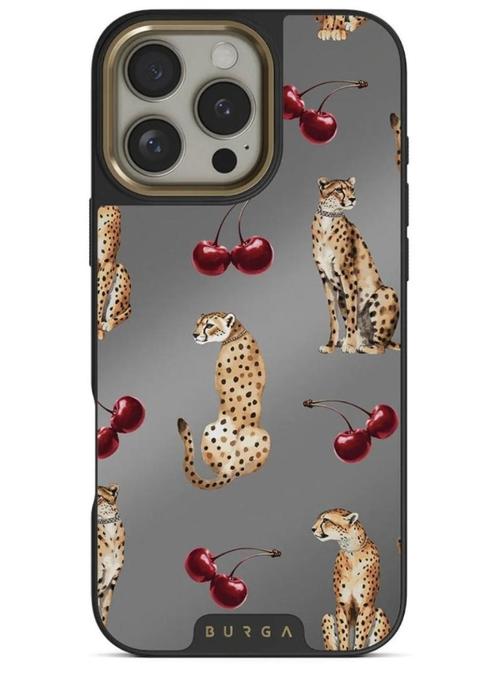 Husa Burga Elite Mirror Magsafe Gold Cougar iPhone 16 Pro 1 Husa Burga Elite Mirror Magsafe Gold Cougar iPhone 16 Pro
