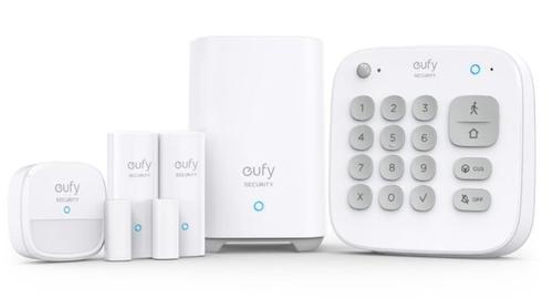 Kit complet alarma Smart eufy Security T8990321, Senzor miscare, 2x Senzori intrare, Tastatura, Wireless (Alb) 1 Kit complet alarma Smart eufy Security T8990321, Senzor miscare, 2x Senzori intrare, Tastatura, Wireless (Alb)