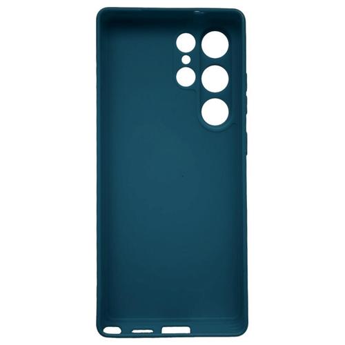 Husa Lemontti Silicon Silky Samsung Galaxy S25 Ultra, Albastru 1 Husa Lemontti Silicon Silky Samsung Galaxy S25 Ultra, Albastru