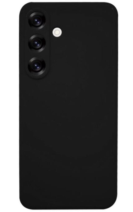 Husa Lemontti Silicon Silky Samsung Galaxy S25 Plus, Negru 1 Husa Lemontti Silicon Silky Samsung Galaxy S25 Plus, Negru
