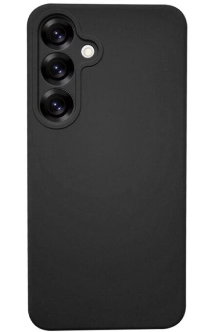 Husa Lemontti Silicon Soft Slim Samsung Galaxy S25, Negru 1 Husa Lemontti Silicon Soft Slim Samsung Galaxy S25, Negru