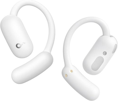 Casti alergare True Wireless Anker SoundCore AeroFit 2, Hi-Res Audio, IP55, Autonomie 42H, Bluetooth 5.4 (Alb)