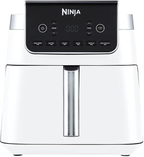 Friteuza cu aer cald Ninja Max Pro AF180EUWH, 2000 W, 6.2 l, capacitate mancare 1.2 kg, 6 programe, temperatura 40 - 240 °C, oprire automata (Alb) 1 Friteuza cu aer cald Ninja Max Pro AF180EUWH, 2000 W, 6.2 l, capacitate mancare 1.2 kg, 6 programe, temperatura 40 - 240 °C, oprire automata (Alb)
