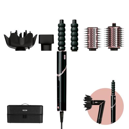 Ondulator de par Shark 5-in-1 HD446EU, 1650 W, 3 trepte de temperatura (Negru/Roz) 1 Ondulator de par Shark 5-in-1 HD446EU, 1650 W, 3 trepte de temperatura (Negru/Roz)