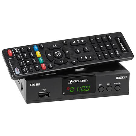 Tuner Cabletech URZ0338A, DVB-T2 H.265 HEVC LAN 1 Tuner Cabletech URZ0338A, DVB-T2 H.265 HEVC LAN