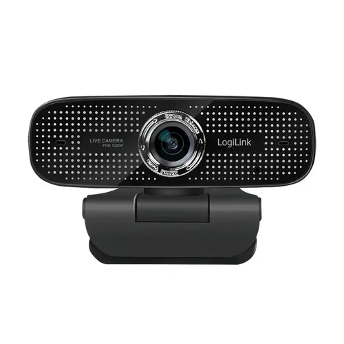 Camera Web Logilink UA0378, Full-HD, USB, microfon dual, Negru 1 Camera Web Logilink UA0378, Full-HD, USB, microfon dual, Negru
