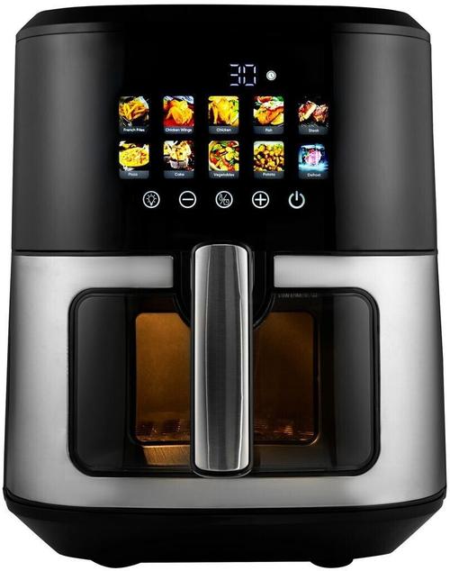 Friteuza cu aer cald ProfiCook PC-FR 1286 H, 6.5 l, 1700 W (Negru/Inox) 1 Friteuza cu aer cald ProfiCook PC-FR 1286 H, 6.5 l, 1700 W (Negru/Inox)