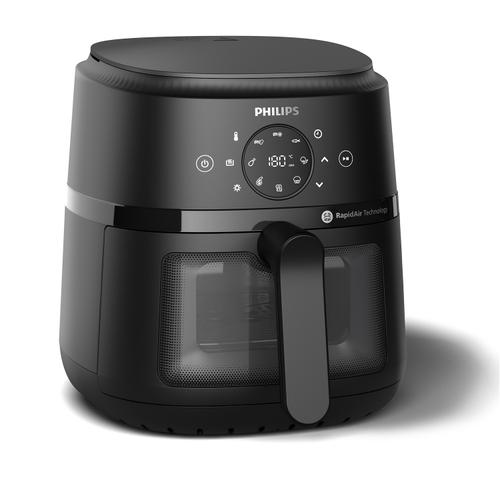 Friteuza fara ulei Philips NA220/00 Seria 2000, 4.2 l, 9 programe, 13 metode de gatit, Fereastra de gatit, Ecran tactil, Tehnologie RapidAir, Controlul timpului pana la 60 min (Negru) 1 Friteuza fara ulei Philips NA220/00 Seria 2000, 4.2 l, 9 programe, 13 metode de gatit, Fereastra de gatit, Ecran tactil, Tehnologie RapidAir, Controlul timpului pana la 60 min (Negru)