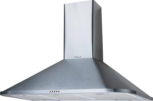 Hota decorativa semineu Tesla DC900AXP, 630 m3/h, 1 motor 190 W, LED 2x2W, 3 trepte, 90cm (Inox)