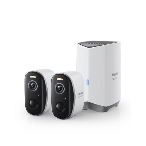 Kit supraveghere video interior Baseus Security N1 HomeStation + 2 camere, 16GBFlash per camera, Wireless (Alb) 1 Kit supraveghere video interior Baseus Security N1 HomeStation + 2 camere, 16GBFlash per camera, Wireless (Alb)