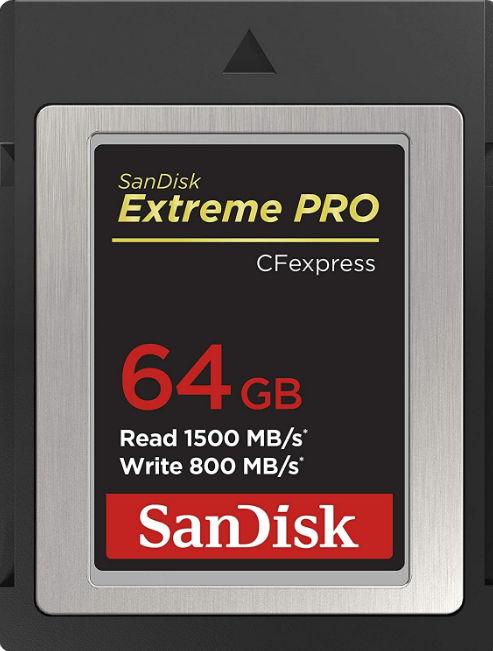 Card de memorie SanDisk Extreme PRO CFexpress SDCFE-064G-GN4NN, 64GB 1 Card de memorie SanDisk Extreme PRO CFexpress SDCFE-064G-GN4NN, 64GB