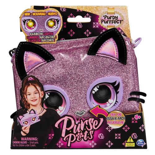 Gentuta interactiva Purse Pets - Rainbow Lights, Purdy Purrfect 1 Gentuta interactiva Purse Pets - Rainbow Lights, Purdy Purrfect