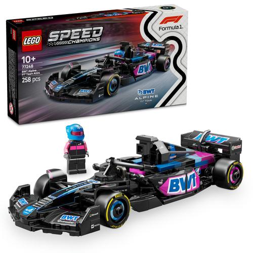 LEGO® Speed Champions - Masina de curse BWT Alpine F1® Team A524 77248, 258 piese 1 LEGO® Speed Champions - Masina de curse BWT Alpine F1® Team A524 77248, 258 piese