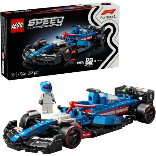 LEGO® Speed Champions - Masina de curse F1® Visa Cash App RB VCARB 01 77246, 248 piese 1 LEGO® Speed Champions - Masina de curse F1® Visa Cash App RB VCARB 01 77246, 248 piese