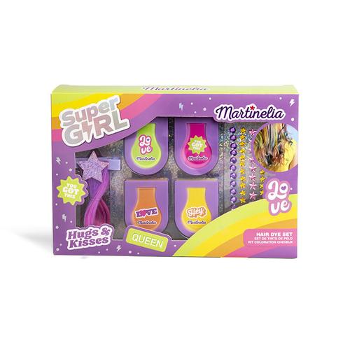 Set decorare par pentru copii Martinelia, Super Girl, 3 piese, Multicolor 1 Set decorare par pentru copii Martinelia, Super Girl, 3 piese, Multicolor