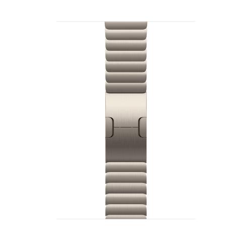 Curea Smartwatch Apple MXMF3ZM/A pentru Watch 46mm, Natural Link Bracelet (Argintiu)