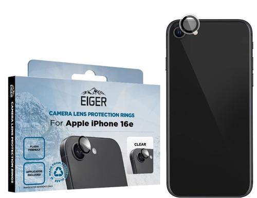 Folie Eiger Sticla Camera 3D Mountain Glass iPhone 16e, Transparent 1 Folie Eiger Sticla Camera 3D Mountain Glass iPhone 16e, Transparent