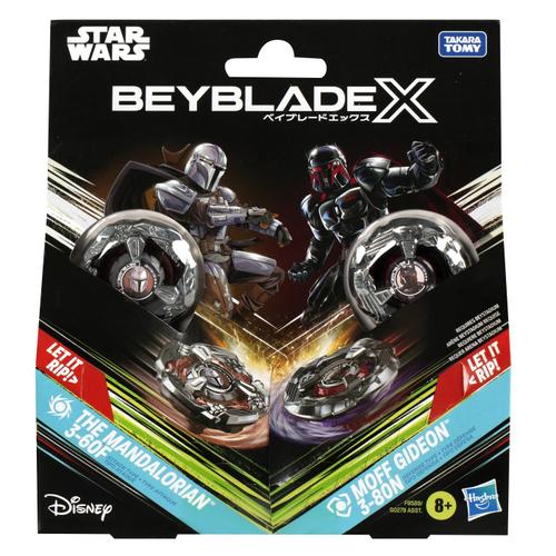 Set duo Beyblade X - Star Wars, The Mandalorian 3-60F si Moff Gideon 3-80N 1 Set duo Beyblade X - Star Wars, The Mandalorian 3-60F si Moff Gideon 3-80N